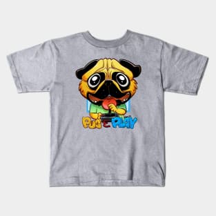 Pug and Play Kids T-Shirt